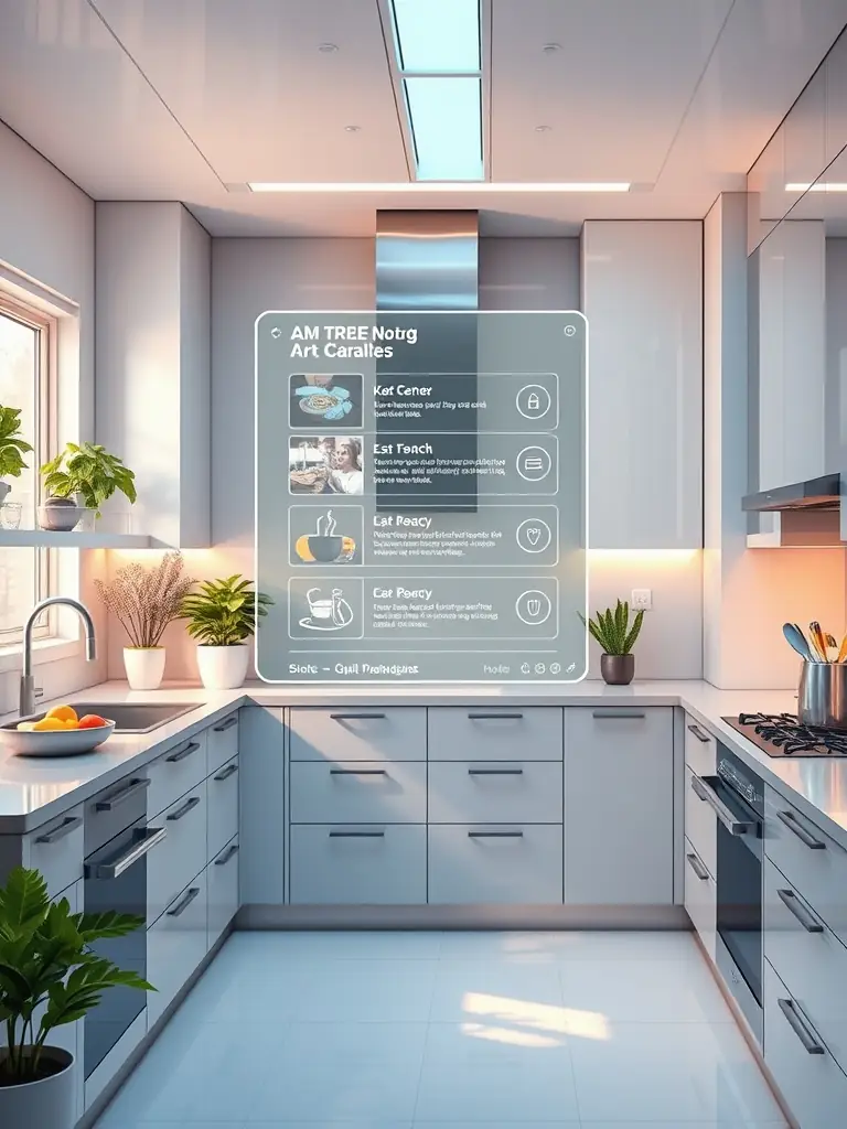A modern commercial kitchen using LPG for cooking, showcasing a clean and efficient workspace with stainless steel appliances and a focus on safety.